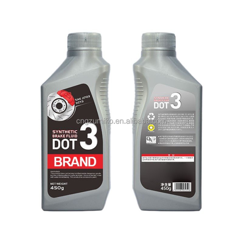 Factory Wholesale 400ml Brake Lubricant Car Brake Fluid Dot4 Dot3 Motorcycle Brake Motor Oil